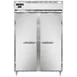 Continental Refrigerator DL2W-SA 2-Section Reach-In Heated Holding Cabinet, 50 cu ft, Stainless Steel/Aluminum, Solid Doors, 3 Shelves/Section 1 image