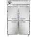 Continental Refrigerator DL2W-SS-HD 2-Section Heated Holding Cabinet, 50 cu.ft., Solid Door, Stainless Steel 1 image