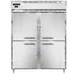 Continental Refrigerator DL2WE-PT-HD "Full Height" 2-Section 2-Door Solid Door Heated Holding Cabinet 1 image