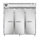 Continental Refrigerator DL3W-SA 3-Section Heated Holding Cabinet, 3-Door, Solid Door, 72 cu ft 1 image
