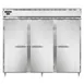 Continental Refrigerator DL3WE - 3-Section Reach-In Heated Holding Cabinet, 75 cu ft, Stainless Steel/Aluminum, 3-Door, Solid Doors, Shelves 1 image