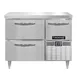 Continental Refrigerator DFA43NSS-D 43" 2-Section Worktop Freezer w/ 2 Drawers & 1 Half Door 1 image