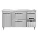 Continental Refrigerator DFA60NSS-D 60" 3-Section Worktop Freezer w/ 4 Drawers & 1 Half Door 1 image