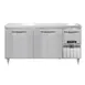 Continental Refrigerator DFA68NSS 68" 2-Section Worktop Freezer w/ 2 Full & 1 Half Door 1 image