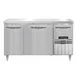 Continental Refrigerator DRA60NSS 60" Worktop Refrigerator w/ 2 Full & 1 Half Doors 1 image