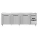 Continental Refrigerator DRA93NSS 93" Worktop Refrigerator w/ 3 Full & 1 Half Doors 1 image
