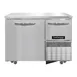 Continental Refrigerator FA43SN-U 43" 2-Door Undercounter Freezer, Stainless Steel Exterior, Front Breathing, 9.6 cu. ft. 1 image