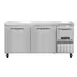 Continental Refrigerator FA68SN 68" 2-Section Worktop Freezer w/ 2 Full & 1 Half Door 1 image