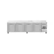 Continental Refrigerator RA118NBS 118" Worktop Refrigerator w/ 4 Full & 1 Half Doors 1 image