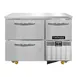 Continental Refrigerator RA43N-U-D 43" Undercounter Refrigerator w/ 2 Drwers & 1 Half Door 1 image