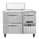 Continental Refrigerator RA43N6-D 43" Sandwich / Salad Prep Table w/ 2 Drawers & 1 Door, 6 Pans 1 image