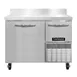 Continental Refrigerator RA43SNBS 43" Worktop Refrigeratorw/ 1 Full & 1 Half Doors 1 image