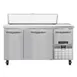 Continental Refrigerator RA60N12 60" 3-Door Sandwich and Salad Prep Table, 12 Pans 1 image