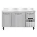 Continental Refrigerator RA60NBS 60" WorkTop Refrigerator w/ 2 Full & 1 Half Doors 1 image