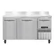 Continental Refrigerator RA60SNBS 60"  Worktop Refrigerator w/ 2 Full & 1 Half Doors 1 image