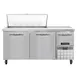 Continental Refrigerator RA68N18M 68" Mega Top Sandwich Prep Table w/ 3 Doors, 18 pans 1 image
