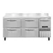 Continental Refrigerator RA68SNBS-D 68" Worktop Refrigerator w/ 4 Drawers & 1 Half Door 1 image
