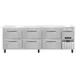 Continental Refrigerator RA93N-D 93" Worktop Refrigerator w/ 6 Drawers & 1 Half Door 1 image