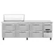 Continental Refrigerator RA93N18M-D 93" Mega Top Sandwich Prep Table w/ 6 Drawers & 1 Door, 18 pans 1 image