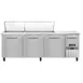 Continental Refrigerator RA93N30M 93" Mega Top Sandwich Prep Table w/ 4 Doors, 30 pans 1 image