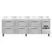 Continental Refrigerator RA93NBS-D 93" Worktop Refrigerator w/ 6 Drawers & 1 Half Door 1 image