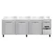 Continental Refrigerator RA93NBS 93" Worktop Refrigerator w/ 3 Full & 1 Half Doors 1 image