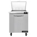 Continental Refrigerator SW27N12M 27" Mega Top Sandwich Prep Table w/ 1 Door, 12 pans 1 image