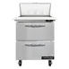Continental Refrigerator SW27N8C-D 27" Sandwich / Salad Prep Table w/ 2 Drawers, 8 Pans 1 image