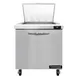 Continental Refrigerator SW32N12M 32" Mega Top Sandwich Prep Table w/ 1 Door, 12 pans 1 image
