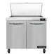 Continental Refrigerator SW36N15M 36" Mega Top Sandwich Prep Table w/ 2 Doors, 15 pans 1 image