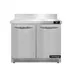 Continental Refrigerator SW36NBS-FB 36" 2-Section WorkTop Refrigerator w/ 2 Doors, 10.3 cu. ft.. 1 image