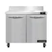 Continental Refrigerator SW36NBS 36" 2-Section WorkTop Refrigerator w/ 2 Doors, 10.3 cu. ft.. 1 image