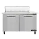 Continental Refrigerator SW48N10C 48" Sandwich / Salad Prep Table w/ 2 Doors, 10 Pans 1 image