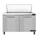 Continental Refrigerator SW48N18M 48" Mega Top Sandwich Prep Table w/ 2 Doors, 18 pans 1 image