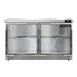 Continental Refrigerator SW48NGD-FB 48" Worktop Refrigerator w/ 2 Glass Doors, 13.4 cu. ft. 1 image