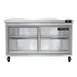 Continental Refrigerator SW48NSGD 48" Worktop Refrigerator w/ 2 Sliding Glass Doors, 13.4 cu. ft. 1 image