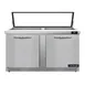 Continental Refrigerator SW60N24M-HGL-FB 60" Mega Top Sandwich Prep Table w/ 2 Doors, 24 pans 1 image