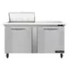 Continental Refrigerator SW60N8C 60" Sandwich / Salad Prep Table w/ 2 Doors, 8 Pans 1 image
