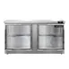 Continental Refrigerator SW60NGD-FB 60" Worktop Refrigerator w/ 2 Glass Doors, 17 cu. ft. 1 image