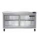 Continental Refrigerator SW60NSGD 60" Worktop Refrigerator w/ 2 Sliding Glass Doors, 17 cu. ft. 1 image