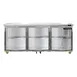 Continental Refrigerator SW72NGD-U 72" Undercounter Refrigerator w/ 3 Glass Doors, 20.6 cu. ft. 1 image