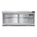 Continental Refrigerator SW72NSGD-FB 72" WorkTop Refrigerator w/ 3 Sliding Glass Doors, 20.6 cu. ft. 1 image