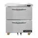 Continental Refrigerator SWF27N-U-D 27" 1-Section Undercounter Freezer w/ 2 Drawers, 7.4 cu. ft. 1 image