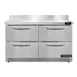 Continental Refrigerator SWF48NBS-FB-D 48" 2-Section Worktop Freezer w/ 4 Drawers, 13.4 cu. ft. 1 image