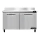 Continental Refrigerator SWF48NBS 48" 2-Section Worktop Freezer w/ 2 Doors, 13.4 cu. ft. 1 image