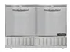 Continental Refrigerator UCF48SN 48" 2-Door Undercounter Freezer, Stainless Steel, Breathing, 8.6 cu. ft 1 image