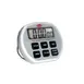 Cooper-Atkins TC6-0-8 Digital 24-Hour Stopwatch, 2-3/4" x 2-3/8" x 3/4", Magnetic Mount, AAA - 36/Case 1 image