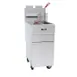 Copper Beech Range CBF-2525 Split Pot Floor Model Gas Fryer w/ (2) 25-lb Frypots, 2 Twin Baskets 1 image