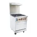 Copper Beech Range CBR-4 24" Gas Restaurant Range w/ (4) Open Burners, (1) Standard Oven, 151.000 BTU 1 image