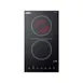 Summit CR2B15T1B 12" Electric Radiant Cooktop w/ (2) Burners, Black Ceramic Glass, Digital Controls, 2.4 kW, 115v 2 image